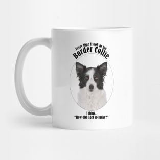 Lucky Border Collie Mug